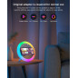 Enceinte Bluetooth Swarmir avec lumières, charge sans fil 5W, cadeau idéal pour adolescentes Enceinte Bluetooth Swarmir avec lumières, charge sans fil 5W, cadeau idéal pour adolescentes