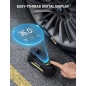 AstroAI Compresseur d'Air Portable 12V avec Manomètre Numérique et Lampe LED pour Voiture, Vélo, Ballons AstroAI Compresseur d'Air Portable 12V avec Manomètre Numérique et Lampe LED pour Voiture, Vélo, Ballons