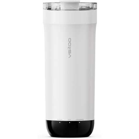 VSITOO S5 Mug Chauffant 16oz Auto-Sensing AI - Cadeau Idéal
