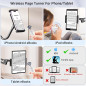 Télécommande Anneau Scroll Sans Fil pour TikTok, YouTube, IG Shorts - Compatible iPhone, iPad, Android (Blanc) Télécommande Anneau Scroll Sans Fil pour TikTok, YouTube, IG Shorts - Compatible iPhone, iPad, Android (Blanc)