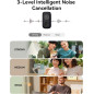 Microphone sans fil Hollyland Lark A1 pour iPhone & Android, 48kHz/24-bit, anti-bruit 3 niveaux, USB-C (2TX) Microphone sans fil Hollyland Lark A1 pour iPhone & Android, 48kHz/24-bit, anti-bruit 3 niveaux, USB-C (2TX)