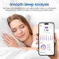Smart Health Ring Rose Gold (Size 7) – Stress & Sleep Tracker, Waterproof Fitness Band, No Subscription Fee Smart Health Ring Rose Gold (Size 7) – Stress & Sleep Tracker, Waterproof Fitness Band, No Subscription Fee