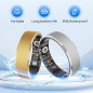 Smart Health Ring Rose Gold n°7 - Suivi Stress et Sommeil, Étanche, Compatible iOS/Android, Sans Abonnement Smart Health Ring Rose Gold n°7 - Suivi Stress et Sommeil, Étanche, Compatible iOS/Android, Sans Abonnement