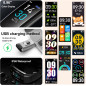 Fitness Tracker with Heart Rate, Step, Sleep Monitor, Waterproof Pedometer Watch for Women & Men