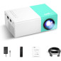 Mini Projecteur Portable LED pour Film en Plein Air, Compatible Smartphone, Tablette, PC, PS, USB Mini Projecteur Portable LED pour Film en Plein Air, Compatible Smartphone, Tablette, PC, PS, USB