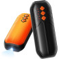 AI Rechargeable Hand Warmers 2-Pack, 6000mAh Portable Electric Pocket Heater with LED & 5-Temp Control