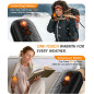 Chauffe-mains électrique rechargeable 2 pcs 6000mAh, 5 niveaux, lumineux, portable, cadeau idéal outdoor Chauffe-mains électrique rechargeable 2 pcs 6000mAh, 5 niveaux, lumineux, portable, cadeau idéal outdoor