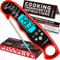 Alpha Grillers Digital Meat Thermometer - Instant Read for Cooking & Grilling, Perfect Gift for Men