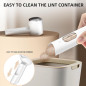 Rasoir à Tissu Électrique Rechargeable, Anti-Boulochage Portable avec 3 Vitesses et Écran LED