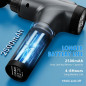 Deep Tissue Muscle Massage Gun for Athletes – Handheld Electric Percussion Back Massager with 30 Speeds & 9 Heads