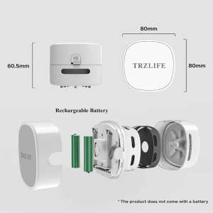 TRZLIFE Rechargeable Mini Desk Vacuum Cleaner with Bonus Accessories – Durable, Perfect for Crumbs & Tiny Items