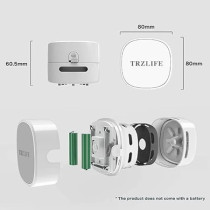 TRZLIFE Rechargeable Mini Desk Vacuum Cleaner with Bonus Accessories