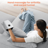 Cordless Hand Massager with Heat & Compression for Arthritis & Carpal Tunnel – Ideal Gift for Men & Women