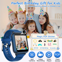 Montre Enfants Intelligente 39 Jeux Caméra Musique Cadeau 5-12 ans