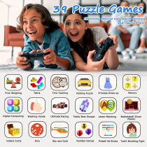 Montre Enfants Intelligente 39 Jeux Caméra Musique Cadeau 5-12 ans