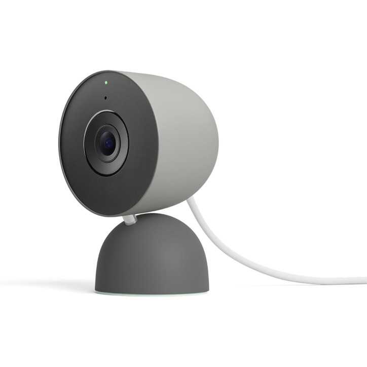 Google Nest Cam Indoor (3rd Gen, Wired) – 2K Video, Night Vision, 2-Way Audio, Works with Google Home, Hazel (2025) Google Nest Cam Indoor (3rd Gen, Wired) – 2K Video, Night Vision, 2-Way Audio, Works with Google Home, Hazel (2025)