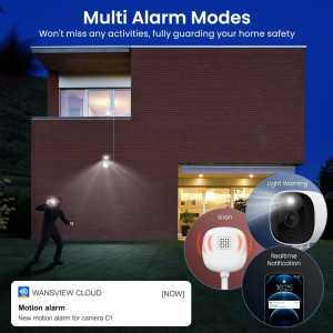 2K Home Security Cameras 2-Pack – Color Night Vision, Alexa & Google Compatible