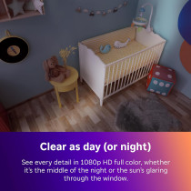 Roku Indoor Camera 2-Pack – 1080p HD, Night Vision, Alexa & Google Ready