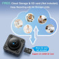 Caméra Cachée Sans Fil 2K, Nounou/Pet/Bébé, Stockage Cloud & SD Gratuit, Fixation Magnétique - 2025