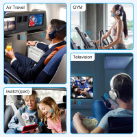 Beeitzie Ultra Bluetooth 5.4 émetteur audio sans fil 2 casques
