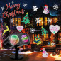 2025 Upgraded Christmas Projector Lights, 16 Slides Ocean Wave & Patterns, Waterproof with Timer for Indoor/Outdoor