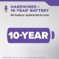 Kidde Hardwired Smoke & CO Detector with 10-Year Battery Backup, Voice Alerts & Interconnectable LEDs Kidde Hardwired Smoke & CO Detector with 10-Year Battery Backup, Voice Alerts & Interconnectable LEDs