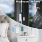 Satisure Wireless Door Chime with Contact Sensor, 600FT Range, 58 Chimes, 5 Volume Levels & LED Alerts