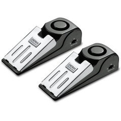 Alarme Arrêt Porte EMDMAK 120dB - Lot de 2 Noir