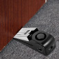 EMDMAK 120dB Door Stop Alarm for Home & Travel, Black (Pack of 2)