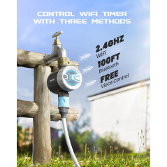 RAINPOINT WiFi Water Timer - Smart Brass Hose Faucet Controller (2025)