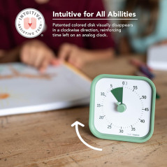 Minuteur Visuel TIME TIMER 60 min - Edition Maison Vert Foncé