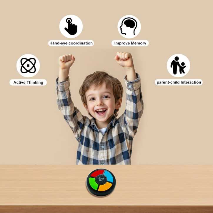 Handheld Memory Games for Kids 4-8 – Light-Up Electronic Car Travel Toys & Birthday Gifts for Boys 3-12 Handheld Memory Games for Kids 4-8 – Light-Up Electronic Car Travel Toys & Birthday Gifts for Boys 3-12