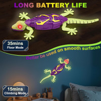 Glow in The Dark Wall Climbing Gecko RC Toy – Fun Gift for Kids & Teens