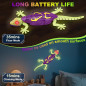Wall Climbing Gecko lumineux, robot lézard télécommandé, jouet amusant pour enfants 3-10+ ans Wall Climbing Gecko lumineux, robot lézard télécommandé, jouet amusant pour enfants 3-10+ ans