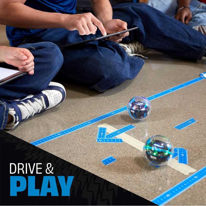 Sphero Bolt+: Coding & AI Robot for Kids – Programmable, Durable & Waterproof