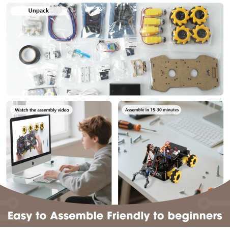 Robot éducatif ACEBOTT 5DOF pour enfants 8-12 ans STEM