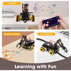 Robot éducatif ACEBOTT 5DOF pour enfants 8-12 ans STEM