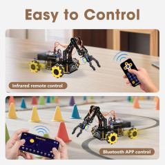 Robot éducatif ACEBOTT 5DOF pour enfants 8-12 ans STEM