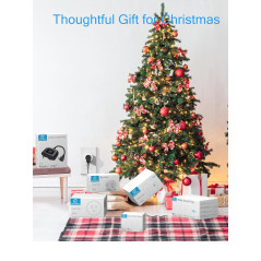 EIGHTREE 15A Smart Plug Wi-Fi & Bluetooth, Alexa & Google Home Compatible, Timer & Remote Control, FCC & ETL Cer