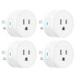 EIGHTREE 15A Smart Plug Wi-Fi & Bluetooth, Alexa & Google Home Compatible, Timer & Remote Control, FCC & ETL Cer EIGHTREE 15A Smart Plug Wi-Fi & Bluetooth, Alexa & Google Home Compatible, Timer & Remote Control, FCC & ETL Cer