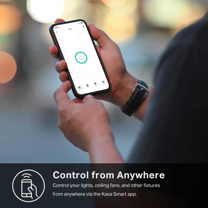 Interrupteur Kasa Smart HS200-2 2-Gang Wi-Fi Alexa Google Home