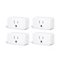 THIRDREALITY Lot de 4 Prises Intelligentes ZigBee 15A, Surveillance Énergie, Répéteur, Certifié ETL THIRDREALITY Lot de 4 Prises Intelligentes ZigBee 15A, Surveillance Énergie, Répéteur, Certifié ETL