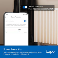 TP-Link Tapo P115 Smart Plug 2-Pack, Wi-Fi, Alexa & Google Compatible