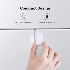 Aqara Zigbee Door & Window Sensor 3 Pack - Wireless, HomeKit & Alexa Compatible