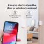 Aqara Zigbee Door & Window Sensor 3-Pack, Wireless Mini Contact, Home Automation, Apple HomeKit & Alexa Compatible