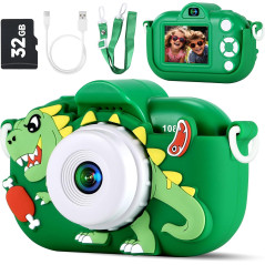 Kids Camera for Boys 3-9 Years | 48MP Dual Lens, 1080P HD Video Gift