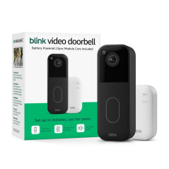 Blink Video Doorbell Newest Model – HD View, 2-Year Battery, Easy Setup
