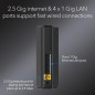 NETGEAR Nighthawk Dual-Band WiFi 7 Router RS90 – 3.6 Gbps, 2,000 sq. ft., 50 Devices, 2.5 Gig Port