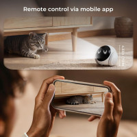 Magic S1 1080P Indoor Security Robot Camera with App & Night Vision