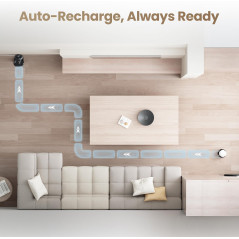 Enabot EBO Air 2 : Caméra Sécurité Intérieure 2K & Mobile